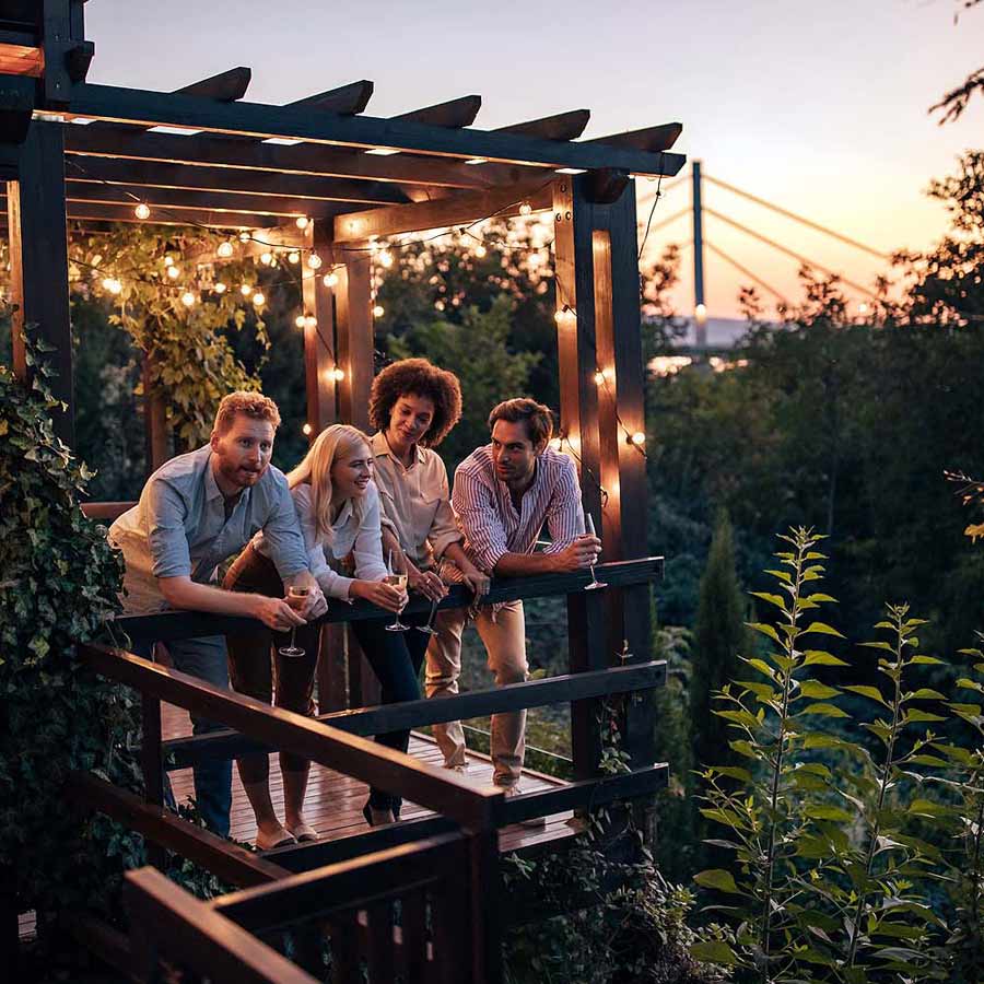 How To Light Up Your Garden At Night
