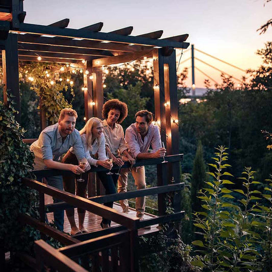 How To Light Up Your Garden At Night