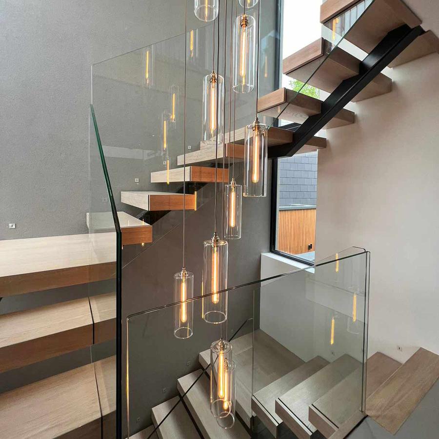 10-light cluster pendant sold by South Charlotte Fine Lighting