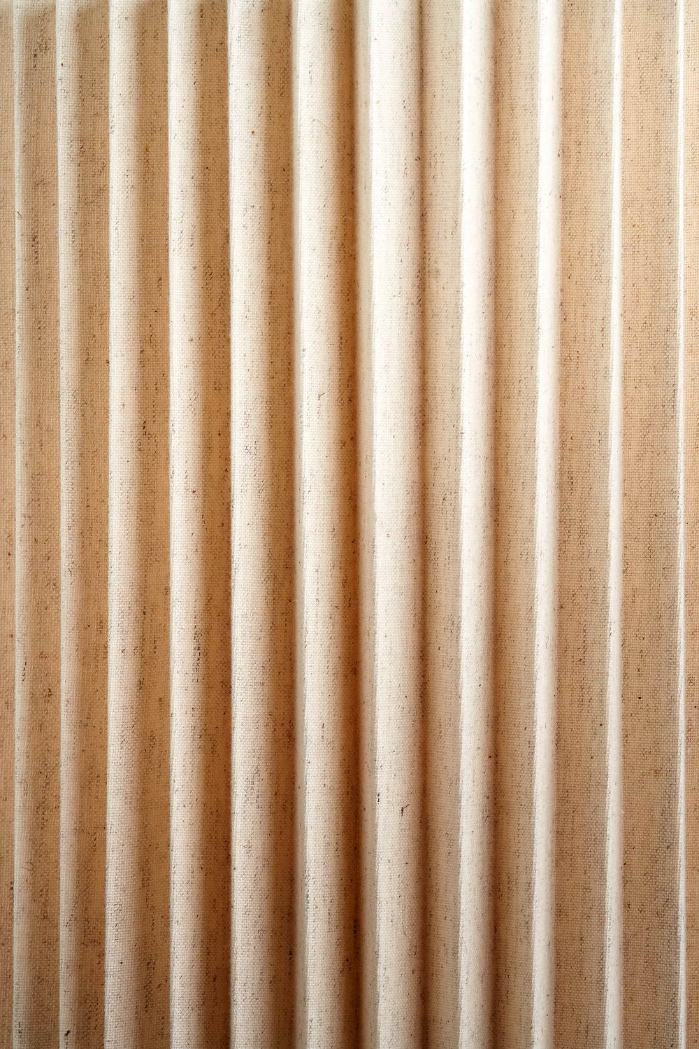Callista 40cm Natural Linen Hard Pleat Lampshade