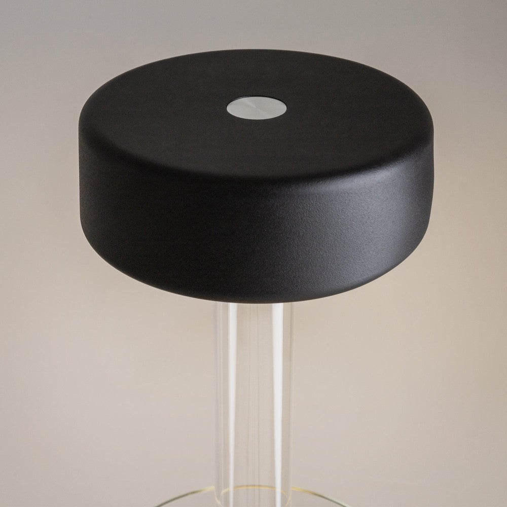 AI Collaboration Table Lamp In Black And Clear-Maytoni-South Charlotte Fine Lighting