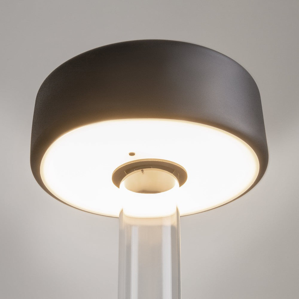 AI Collaboration Table Lamp In Black And Clear-Maytoni-South Charlotte Fine Lighting