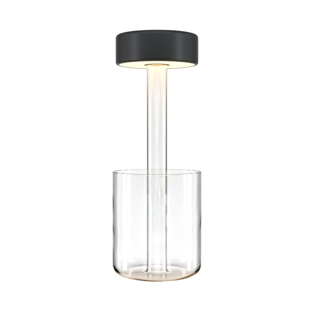 AI Collaboration Table Lamp In Black And Clear-Maytoni-South Charlotte Fine Lighting