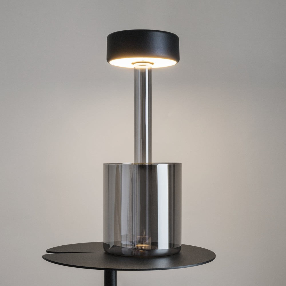 AI Collaboration Table Lamp In Grey-Maytoni-South Charlotte Fine Lighting