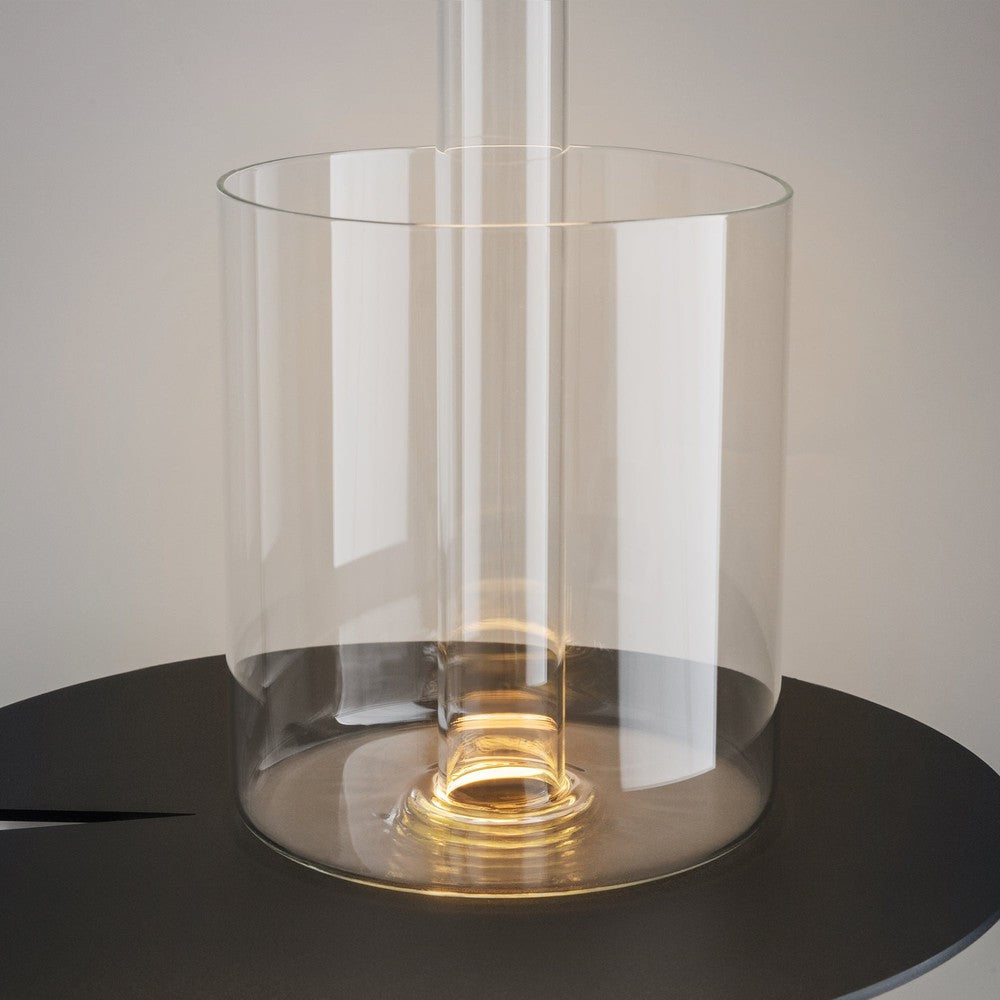 AI Collaboration Table Lamp With Gold And Clear Styling-Maytoni-South Charlotte Fine Lighting