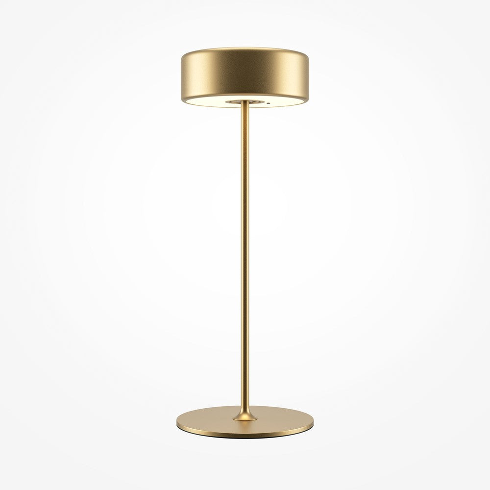 AI Collaboration Table Lamp With Gold Styling-Maytoni-South Charlotte Fine Lighting