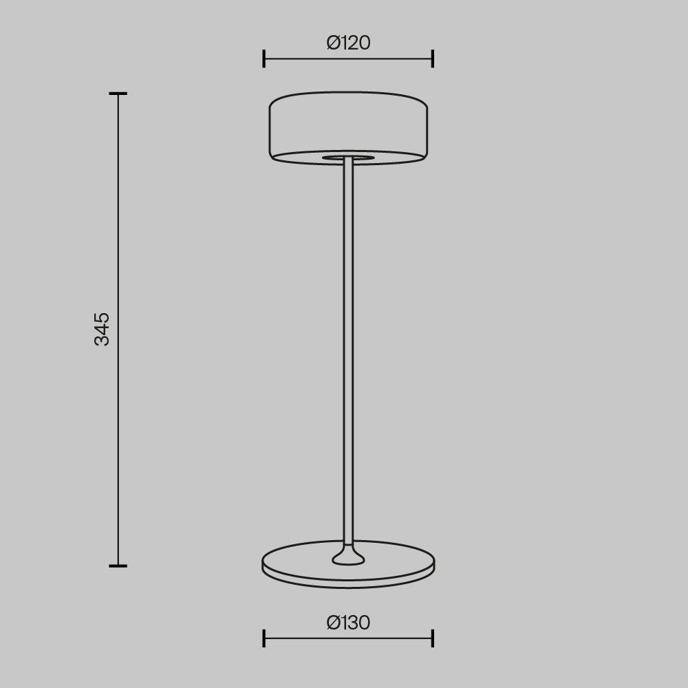 AI Collaboration Table Lamp With Gold Styling-Maytoni-South Charlotte Fine Lighting