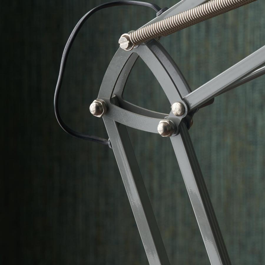 Design detail on the Alonzo floor reading lights