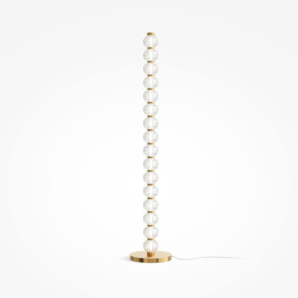 Amulet Floor Lamp With Gold Styling-Maytoni-South Charlotte Fine Lighting