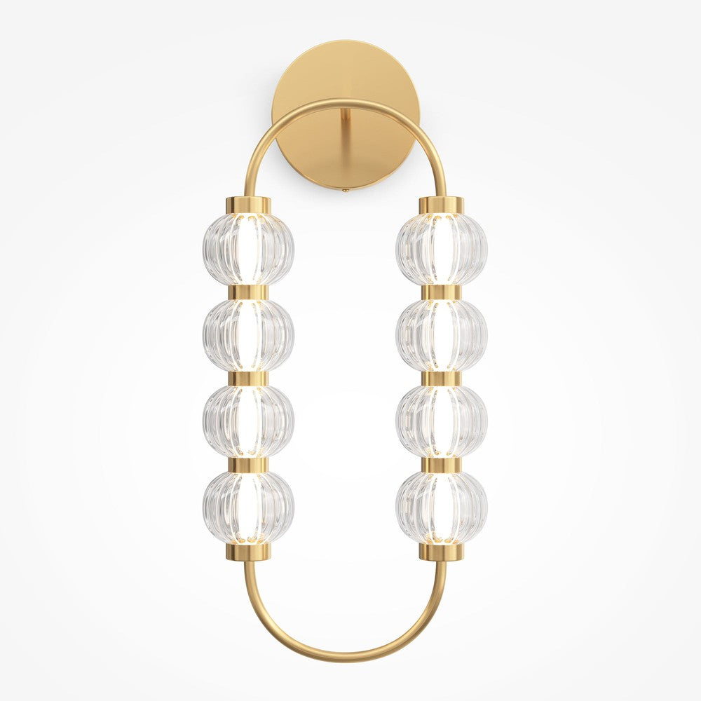 Amulet Loop Wall Lamp With Gold Styling-Maytoni-South Charlotte Fine Lighting
