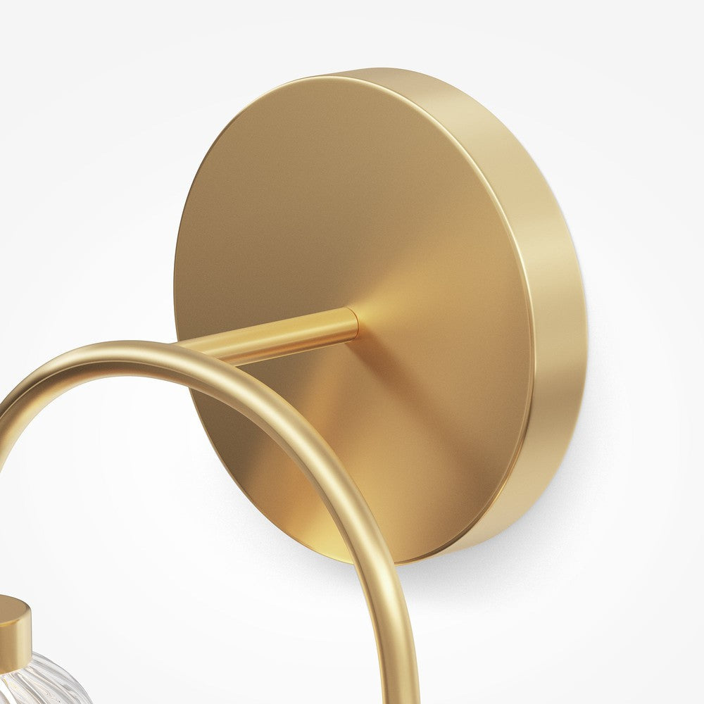 Amulet Loop Wall Lamp With Gold Styling-Maytoni-South Charlotte Fine Lighting