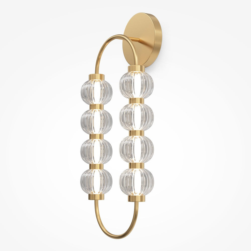 Amulet Loop Wall Lamp With Gold Styling-Maytoni-South Charlotte Fine Lighting