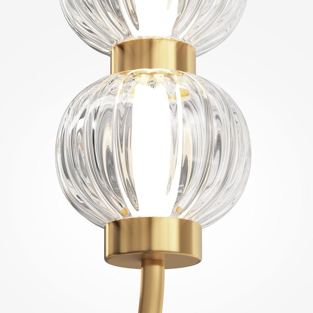 Amulet Loop Wall Lamp With Gold Styling-Maytoni-South Charlotte Fine Lighting