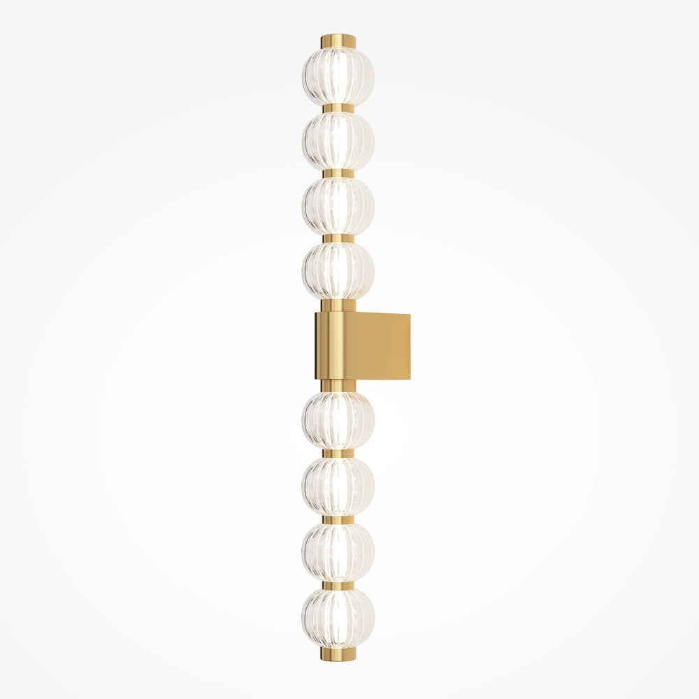 Amulet Vertical Wall Lamp With Gold Styling-Maytoni-South Charlotte Fine Lighting