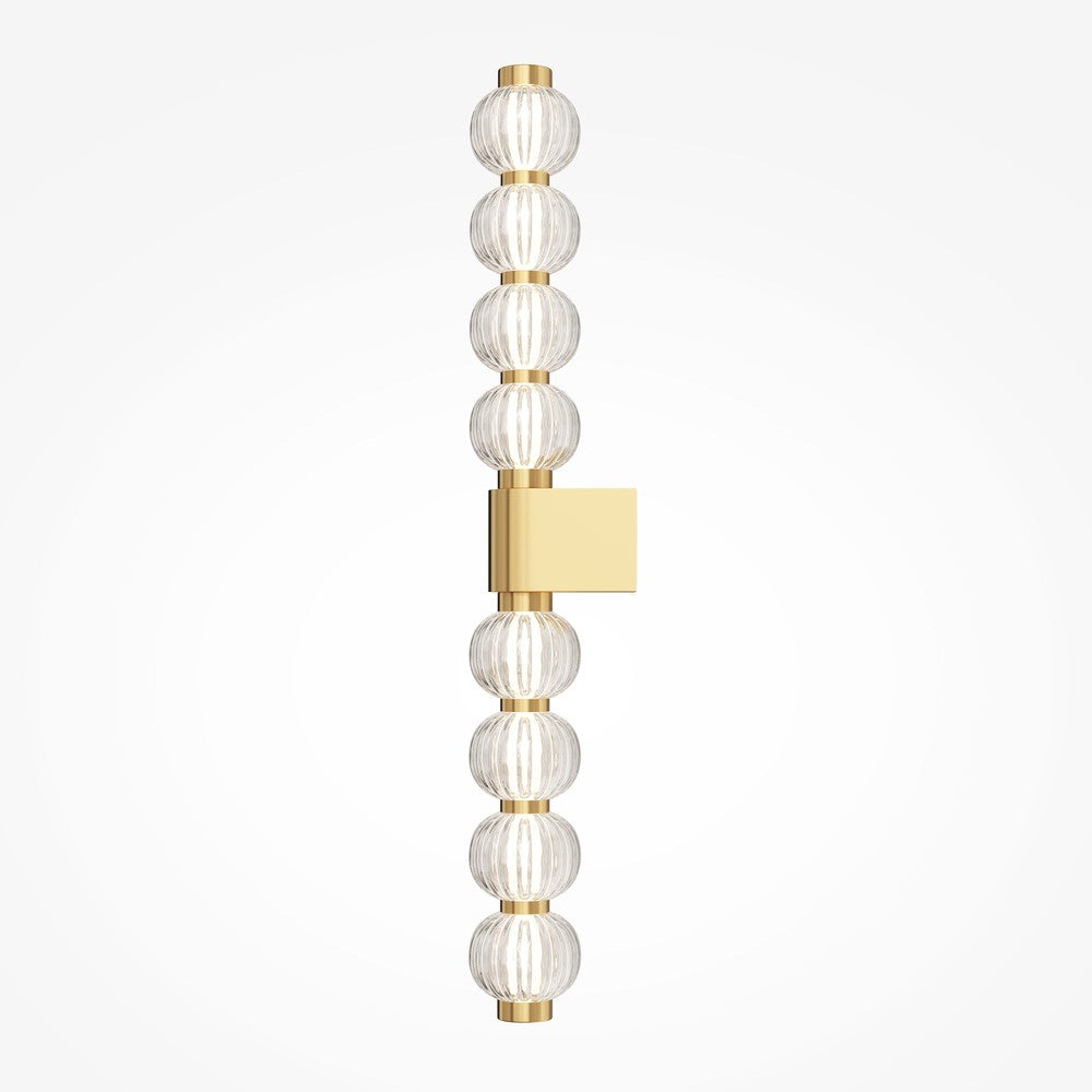 Amulet Vertical Wall Lamp With Gold Styling-Maytoni-South Charlotte Fine Lighting