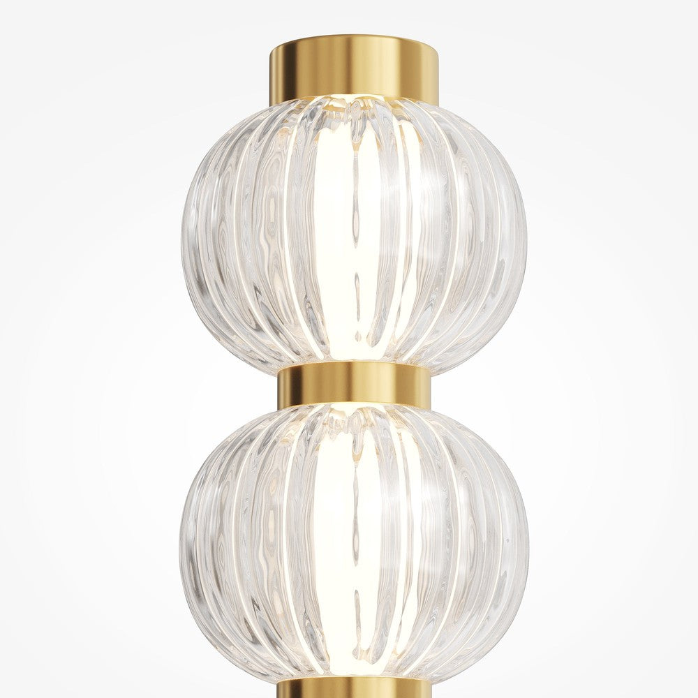 Amulet Vertical Wall Lamp With Gold Styling-Maytoni-South Charlotte Fine Lighting