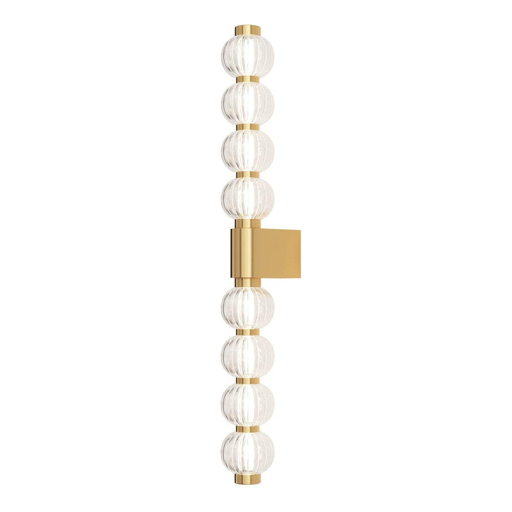 Amulet Vertical Wall Lamp With Gold Styling-Maytoni-South Charlotte Fine Lighting
