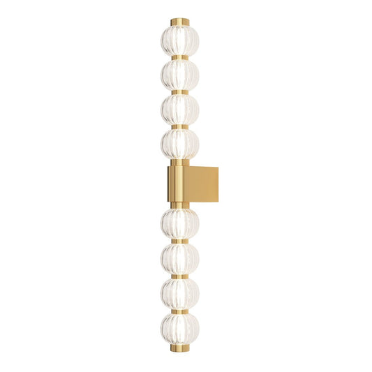 Amulet Vertical Wall Lamp With Gold Styling-Maytoni-South Charlotte Fine Lighting