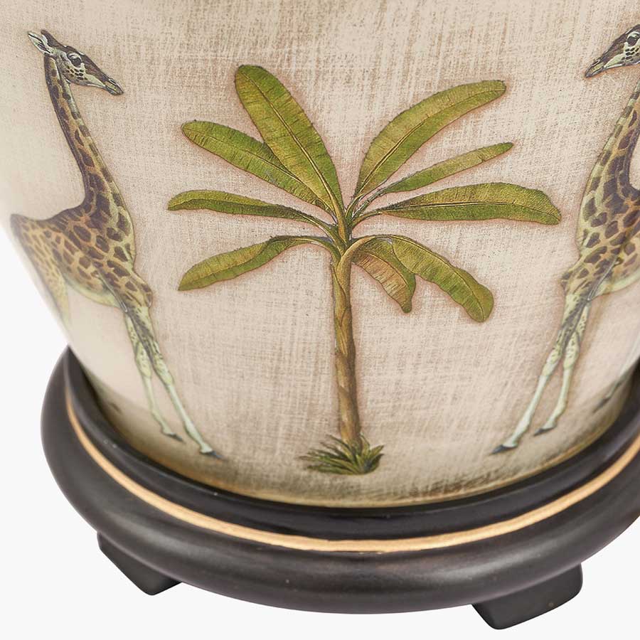 Safari Table Lamp Base (Medium)-Jenny Worrall-South Charlotte Fine Lighting