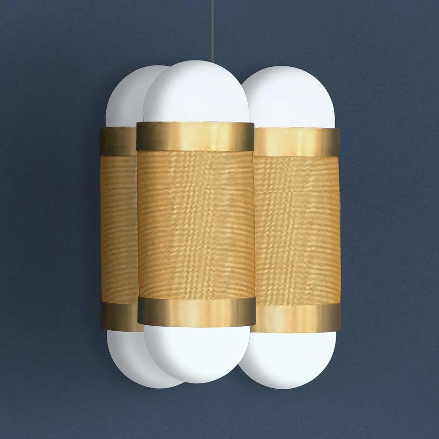 South Charlotte-supplied Arcform luxury pendant light which is handmade in the UK