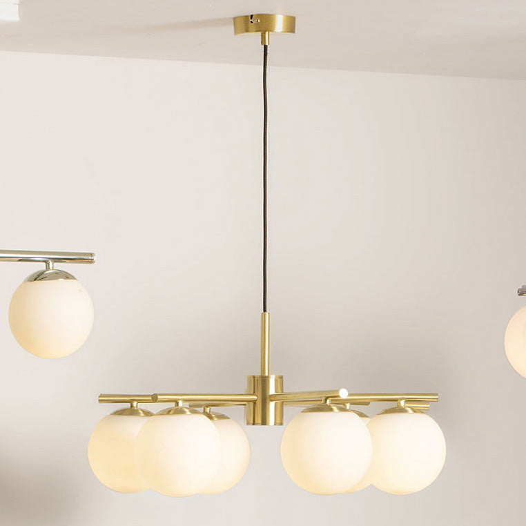 Hanging lit Asteropendant lights large