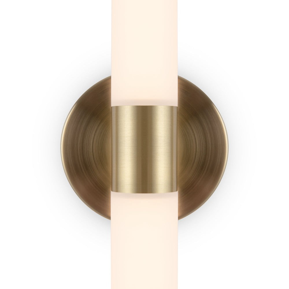 Axis Wall Lamp With Gold Styling - Short-Maytoni-South Charlotte Fine Lighting