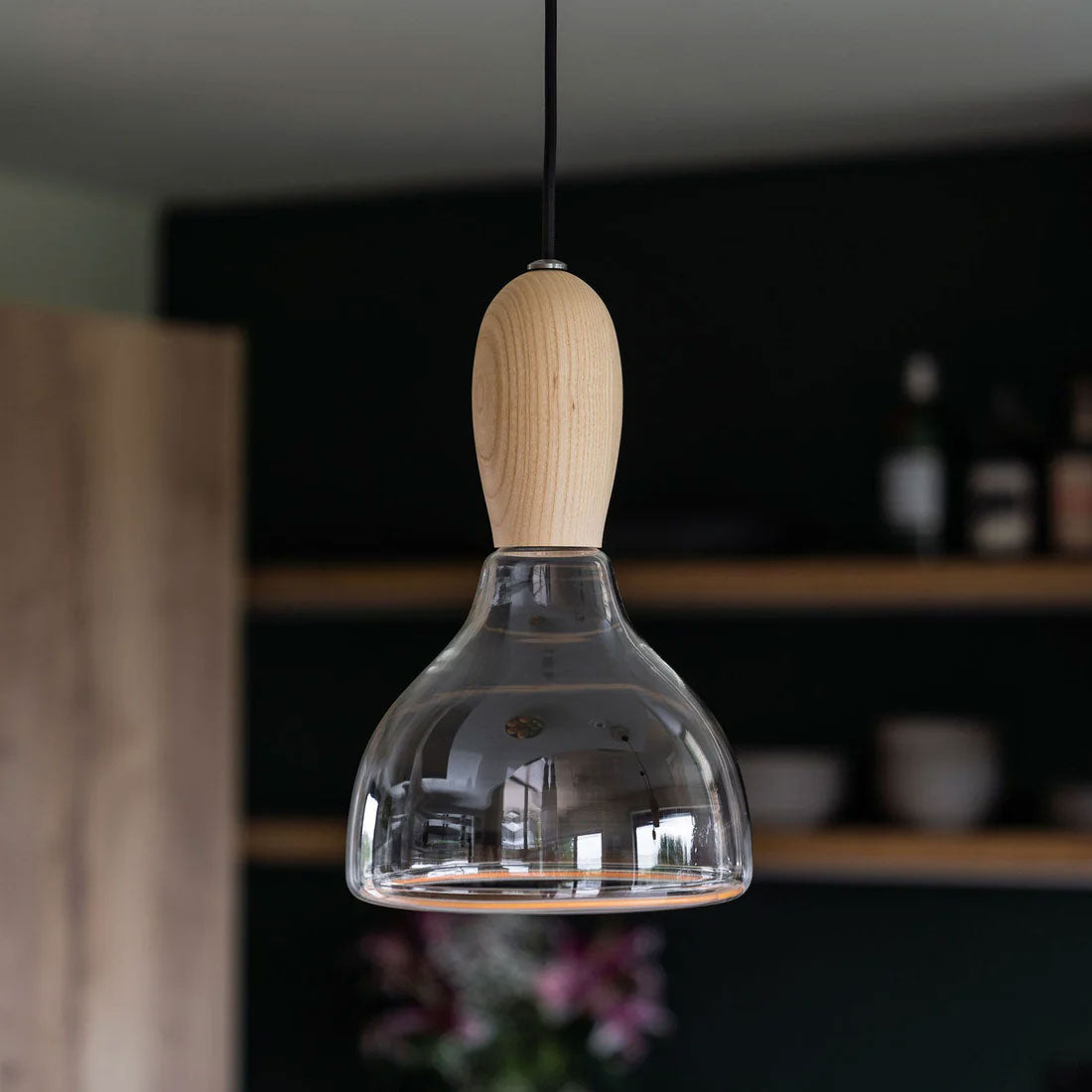 Azure S-Curve E27 Light Bulb