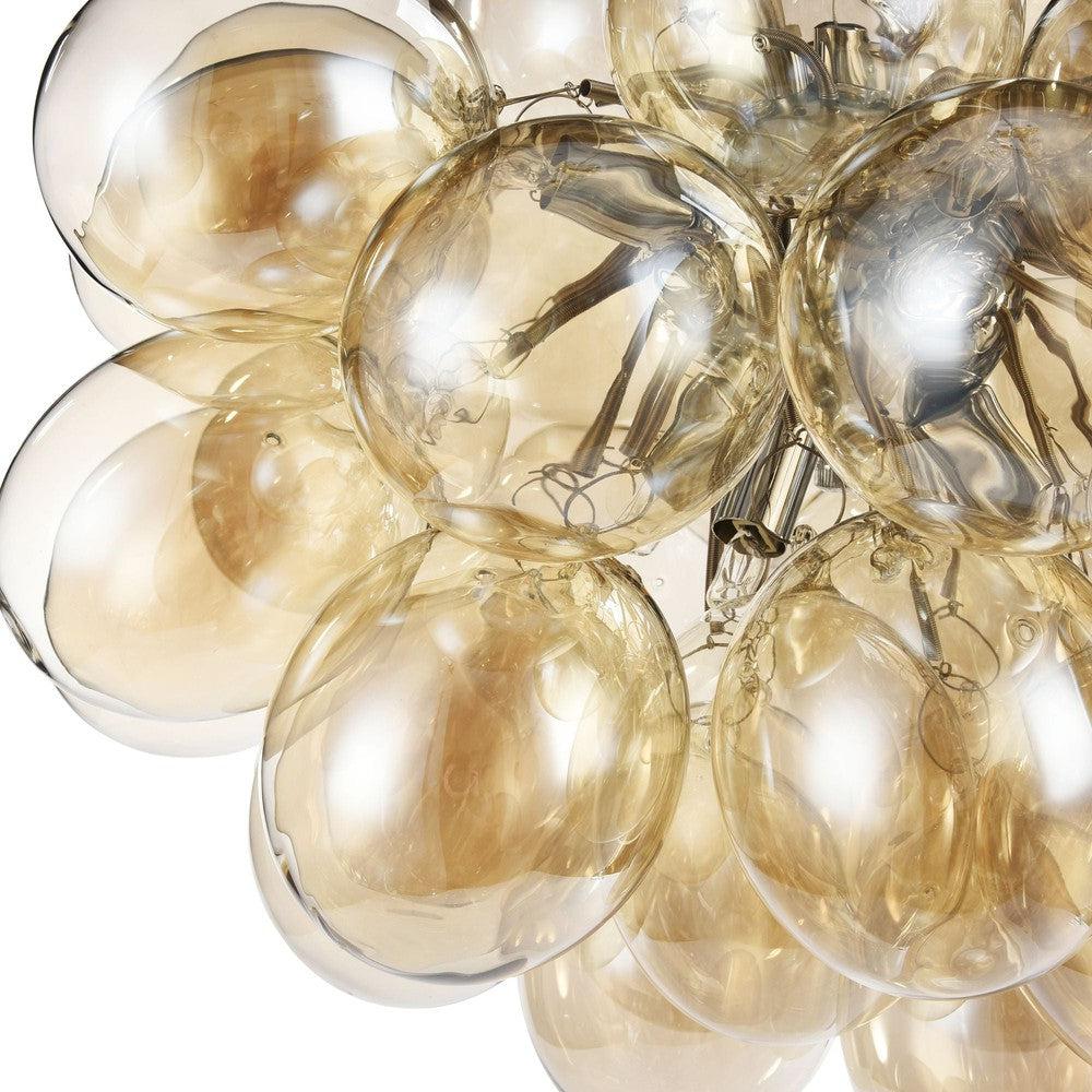 Balbo Long Chandelier With Nickel Styling - Light-Maytoni-South Charlotte Fine Lighting