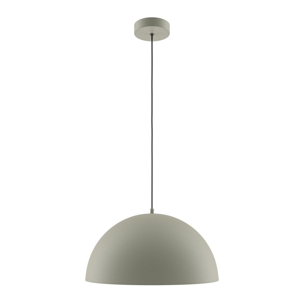 Basic Colours Dome Pendant Lamp In Grey-Maytoni-South Charlotte Fine Lighting