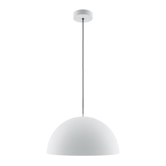 Basic Colours Dome Pendant Lamp In White-Maytoni-South Charlotte Fine Lighting
