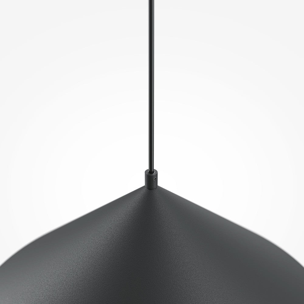 Basic Colours Pendant Lamp In Black-Maytoni-South Charlotte Fine Lighting