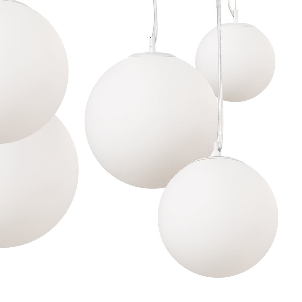 Basic form Pendant Lamp In White-Maytoni-South Charlotte Fine Lighting