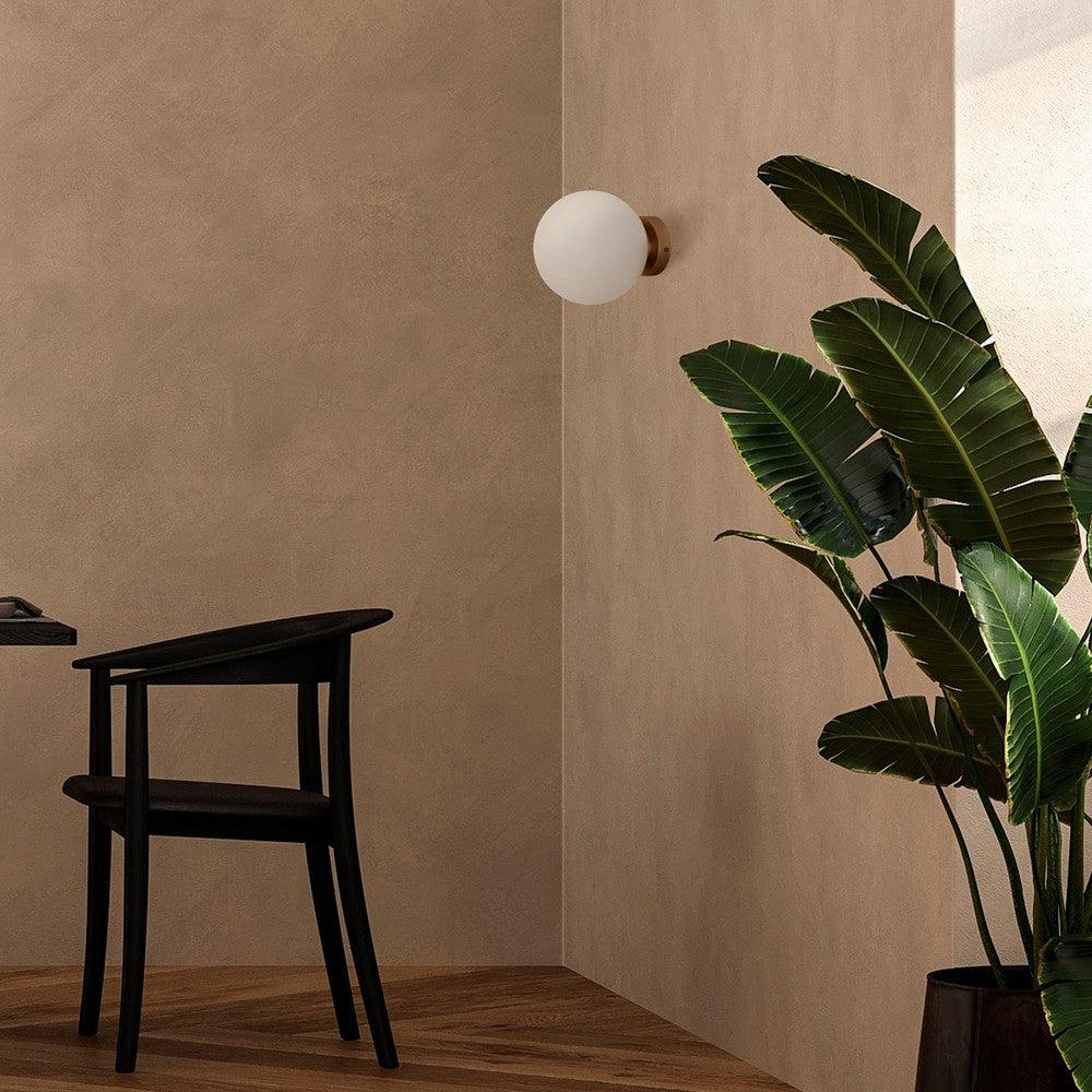 Basic form Wall Lamp With Gold Styling-Maytoni-South Charlotte Fine Lighting