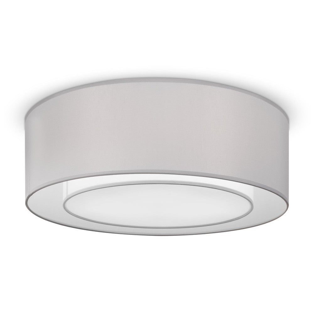 Bergamo Light Grey Ceiling Lamp With Chrome Styling-Maytoni-South Charlotte Fine Lighting