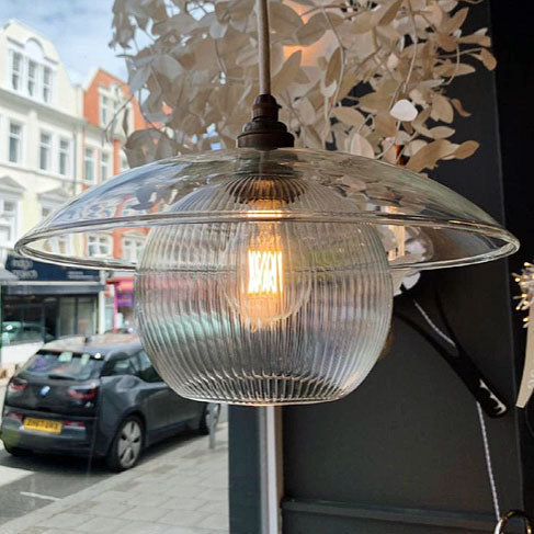 Bexley Pendant V1 - Large glass pendant lighting suppliedy by South Charlotte Fine Lighting