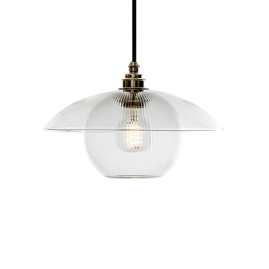 Bexley Pendant V1 glass pendant lighting made by Leverint and sold by South Charlotte Fine Lighting
