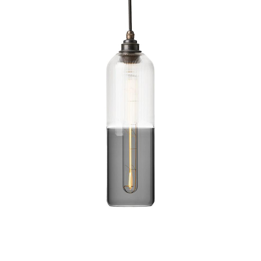 BICKLEY GLASS PENDANT LIGHT MIXED PROFILE - MEDIUM-Leverint-South Charlotte Fine Lighting