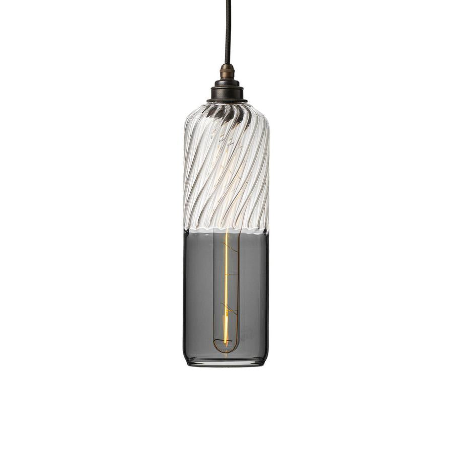 BICKLEY GLASS PENDANT LIGHT MIXED PROFILE - MEDIUM-Leverint-South Charlotte Fine Lighting