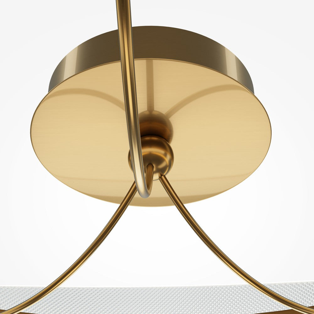 Breeze Ceiling Lamp With Brass Styling-Maytoni-South Charlotte Fine Lighting