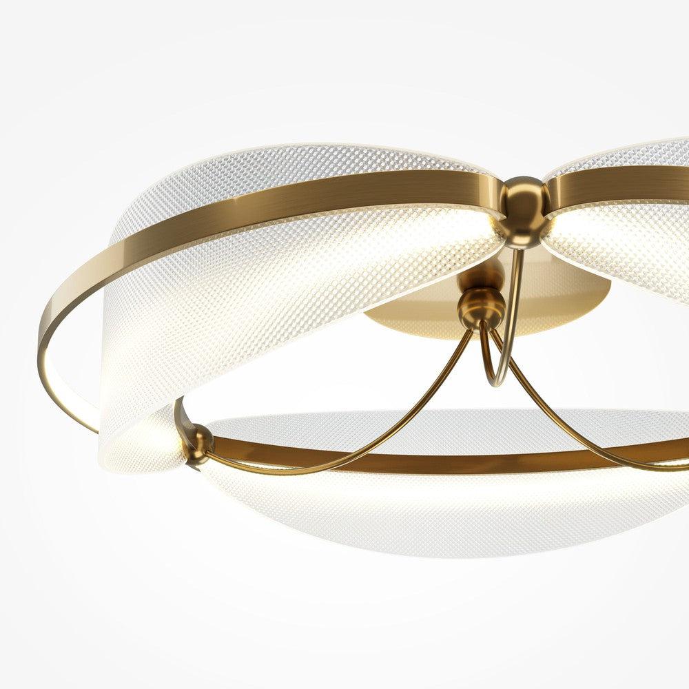 Breeze Ceiling Lamp With Brass Styling-Maytoni-South Charlotte Fine Lighting