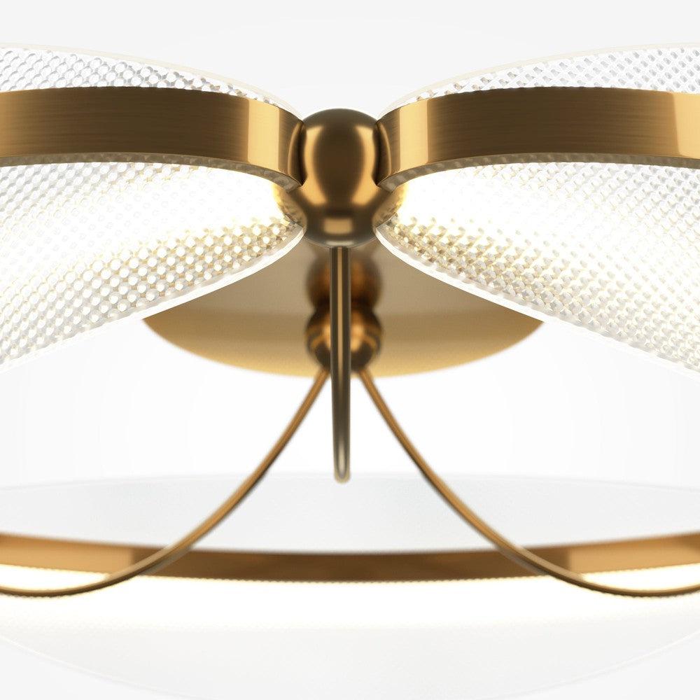 Breeze Ceiling Lamp With Brass Styling-Maytoni-South Charlotte Fine Lighting