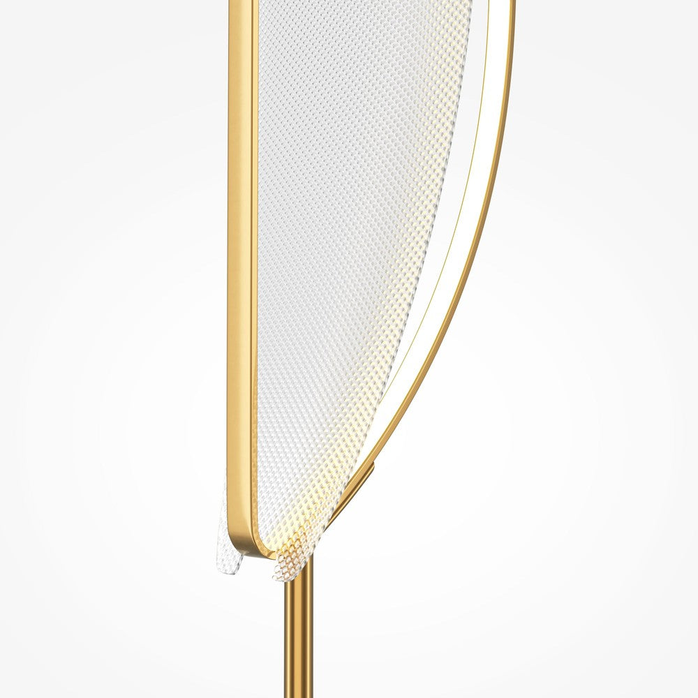 Breeze Floor Lamp With Brass Styling-Maytoni-South Charlotte Fine Lighting