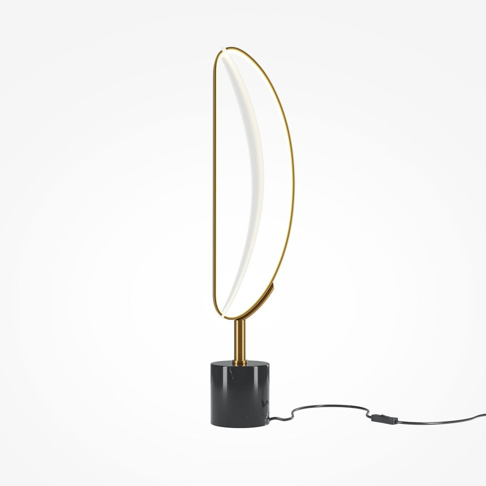 Breeze Table Lamp With Brass Styling-Maytoni-South Charlotte Fine Lighting