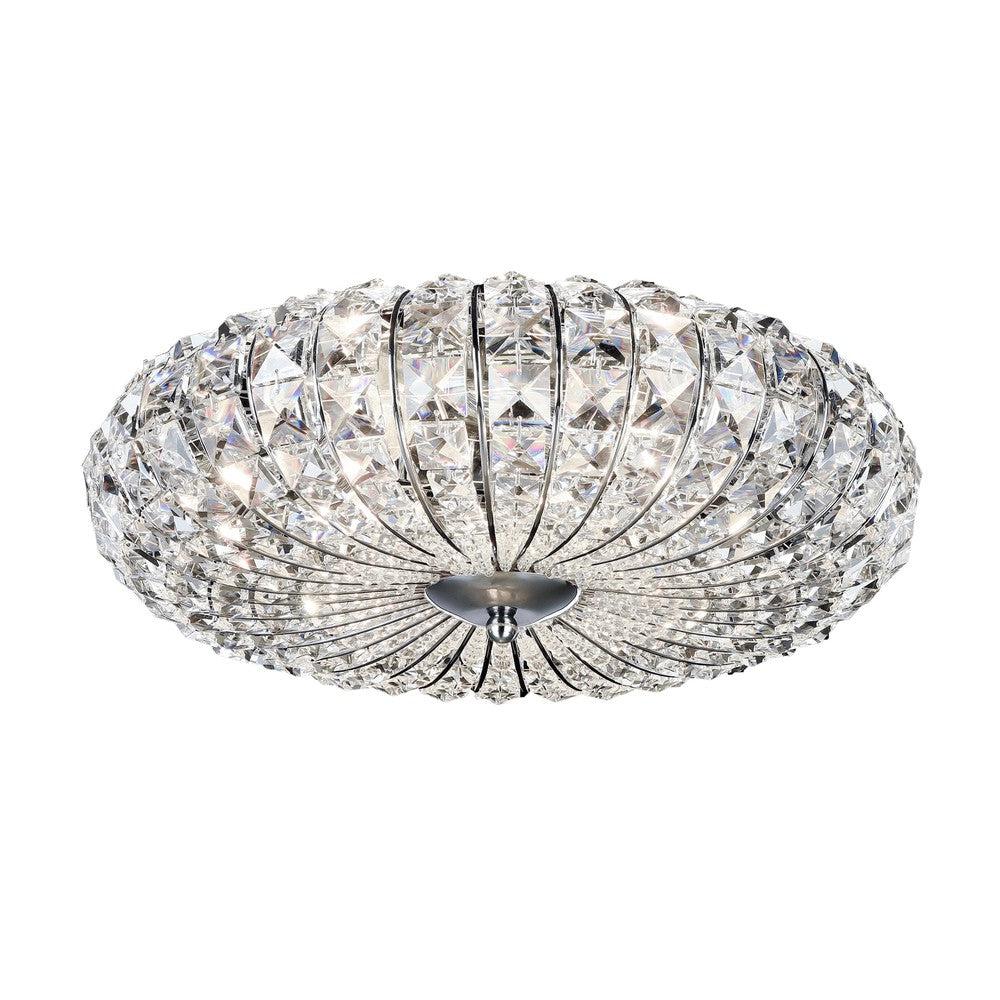Broche Chandelier With Nickel Styling-Maytoni-South Charlotte Fine Lighting