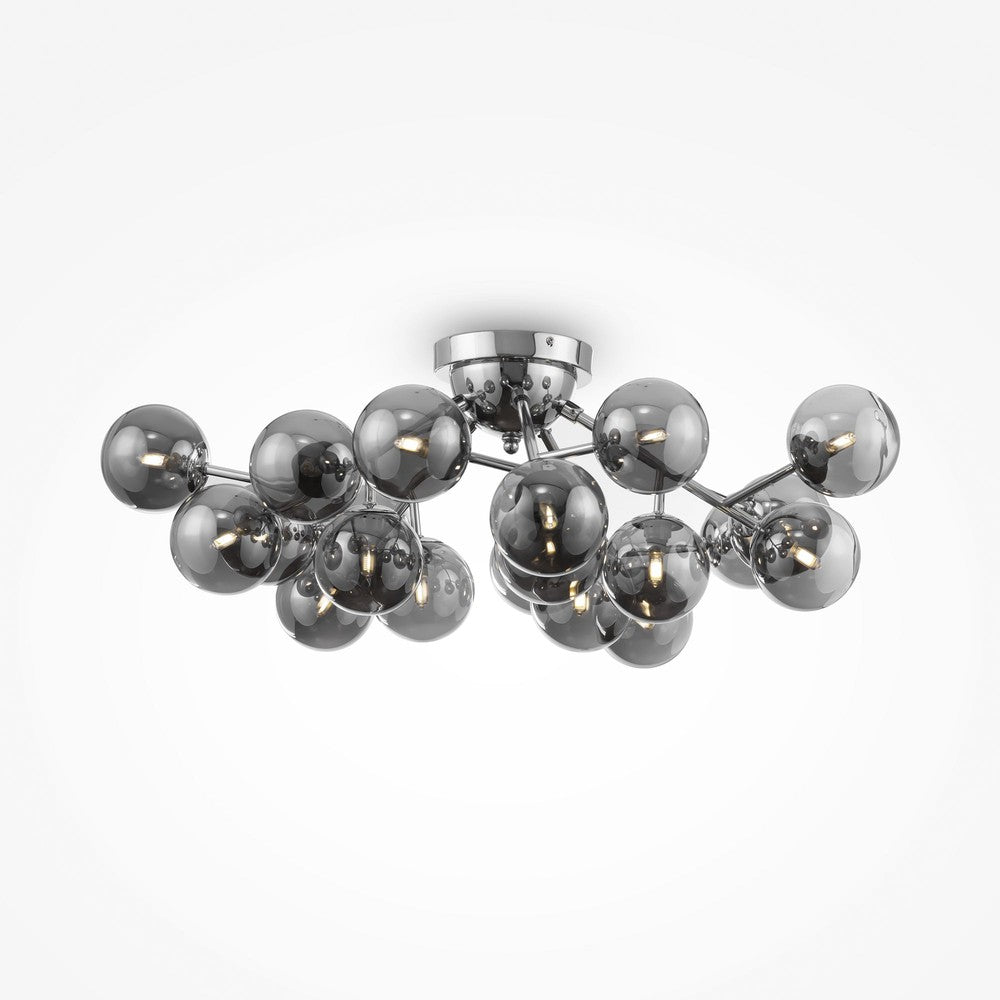 Dallas Chandelier With Chrome Styling - Large-Maytoni-South Charlotte Fine Lighting