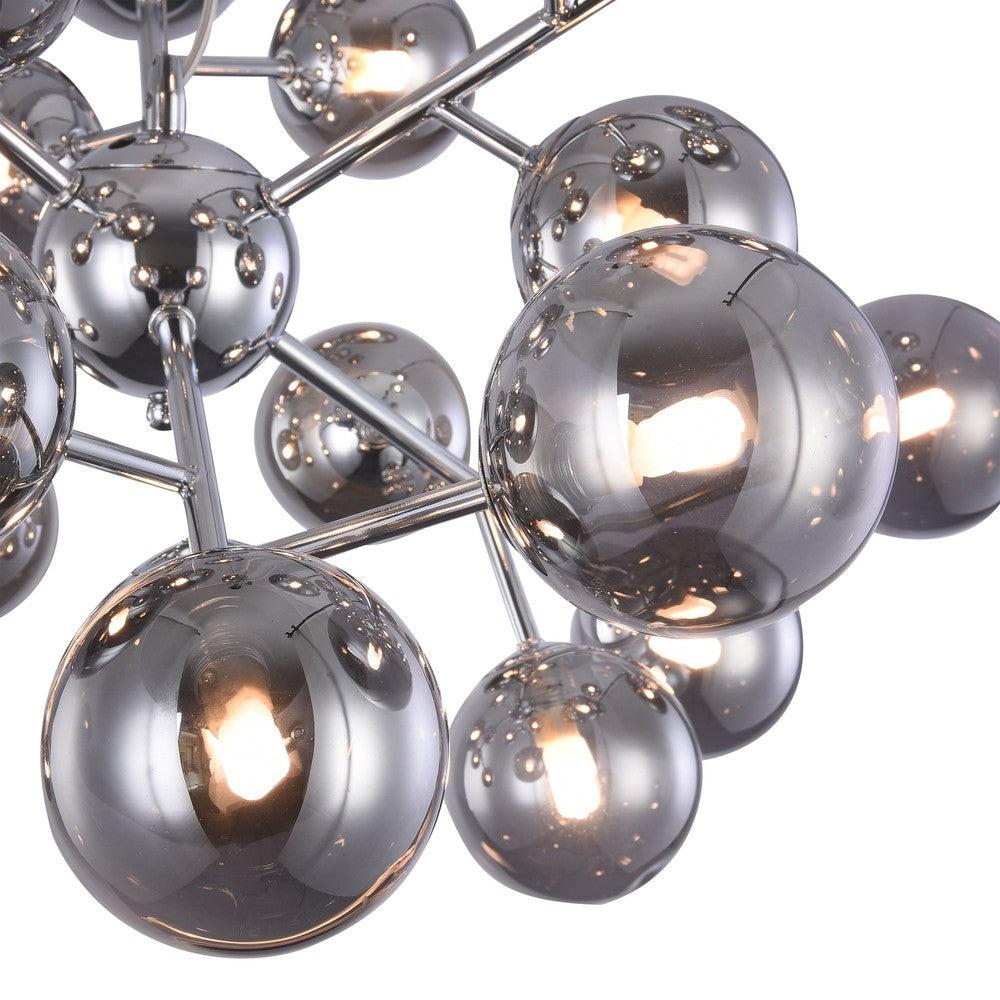 Dallas Deep Chandelier With Chrome Styling-Maytoni-South Charlotte Fine Lighting