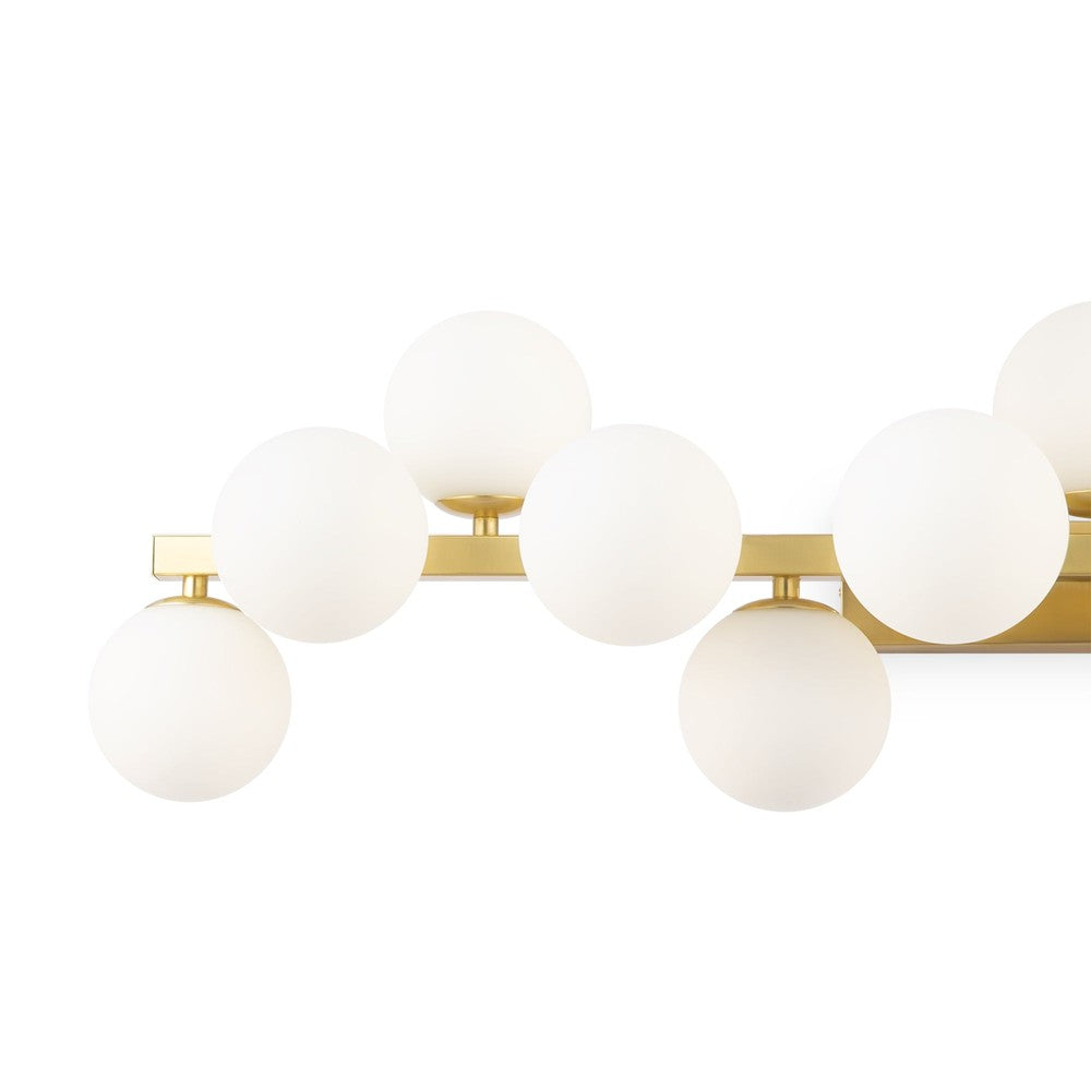 Dallas Linear Wall Lamp With Gold Styling-Maytoni-South Charlotte Fine Lighting