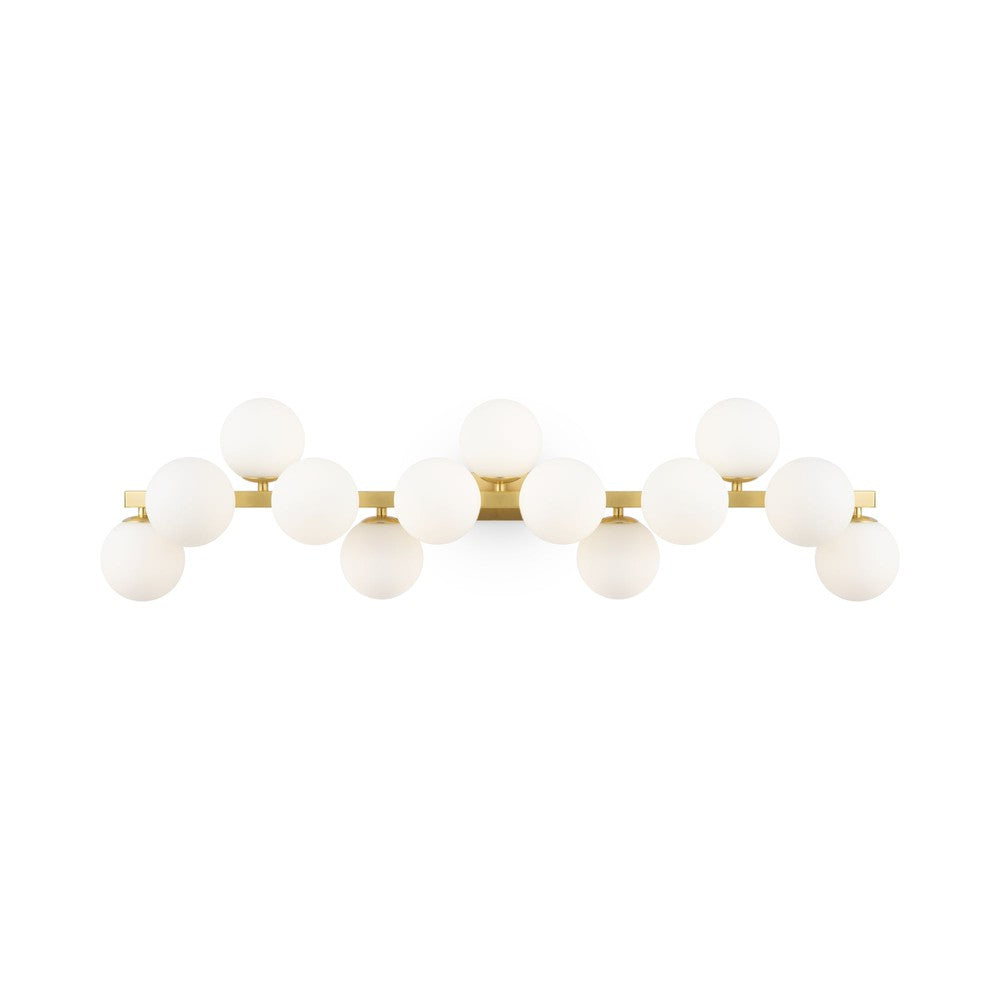 Dallas Linear Wall Lamp With Gold Styling-Maytoni-South Charlotte Fine Lighting