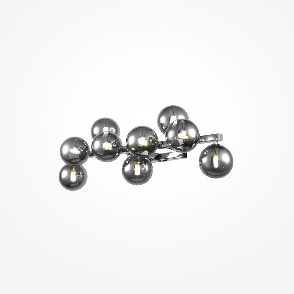 Dallas Wall Lamp With Chrome Styling - Long-Maytoni-South Charlotte Fine Lighting
