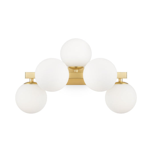 Dallas Wall Lamp With Gold Styling - Five Way-Maytoni-South Charlotte Fine Lighting